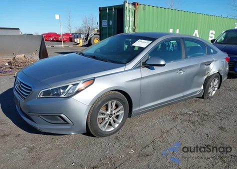 2016 Hyundai Sonata Se из США, поврежденный, VIN 5NPE24AF9GH342294